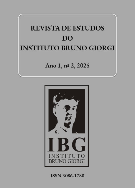 Revista de Estudos do Instituto Bruno Giorgi.